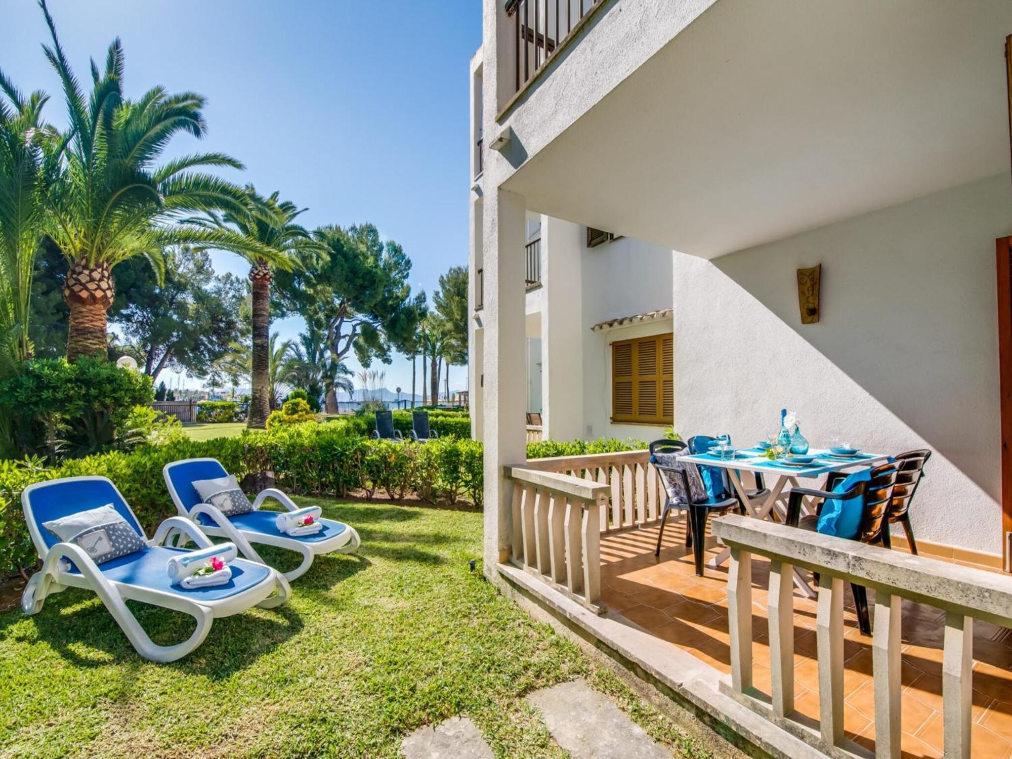 With Private Garden Alcudia (Mallorca)